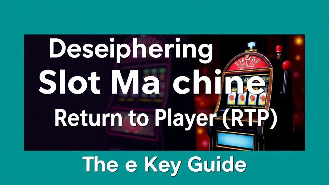 Deciphering Slot Machine Return to Player (RTP): The Key Guide